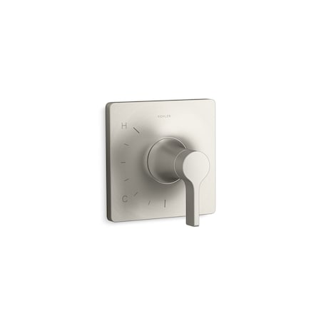 Kohler Venza 1H P/B Vlv Fct Trim Vibrant Brushed Nickel TS28129-4-BN